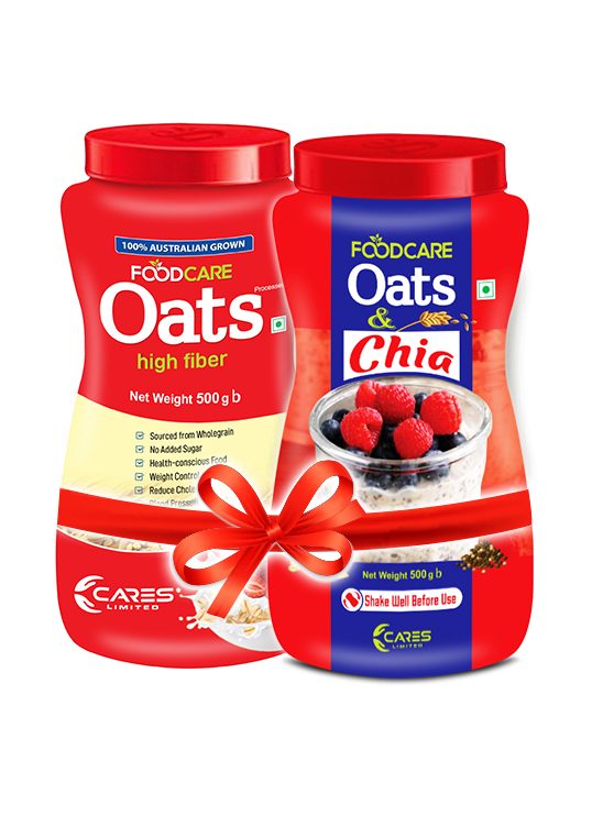 Foodcare Oats-500g + Oats & Chia-500g Combo